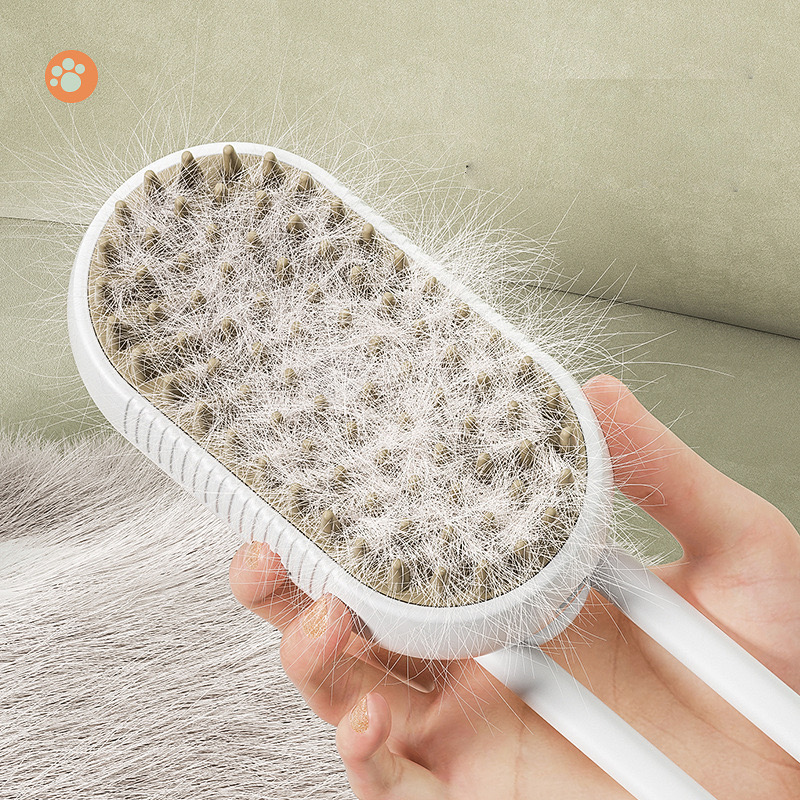 3 in 1 Electric Spray Cat Hair Brushes for Massage Pet Grooming Comb Hair Removal Combs Cat Steam Brush Steamy Dog Brush
