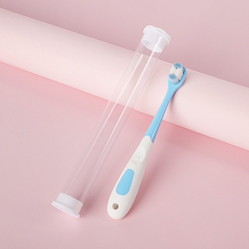 Pet Toothbrush Ultra-fine Soft Toothbrush Soft Toothbrushes Oral Cleaning Dogs Cats Oral Care Mouth Cleaner New Style