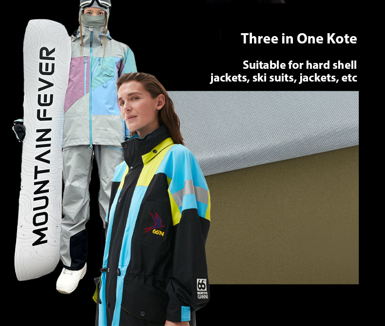 Visco-Aramid Thermal Protective Fabric with Multiple Layers for Extreme Weather Conditions