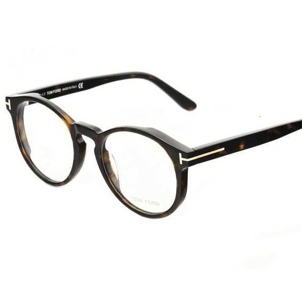 Top luxury designer brand high quality classic fashion Outdoor Beach SunGlasses Temford minimalist style round frame TF0591 sheet optical large face myopia