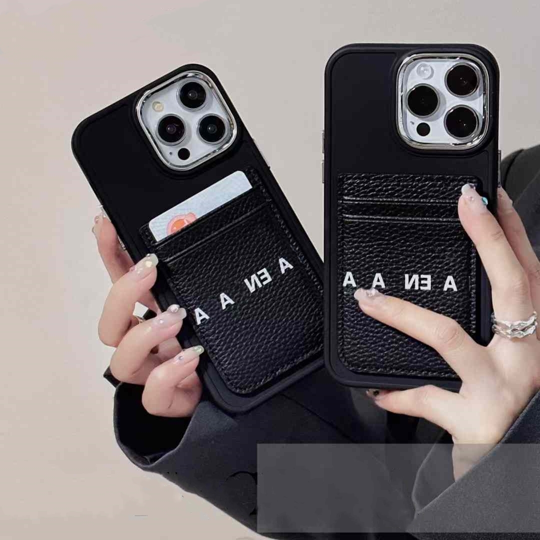 Designer Phone Cases For iPhone 16 15 Pro Max 14 Plus 13 12 11 16 B imprint Protect Case Fashion Full coverage Protection Cover Luxury Wallet Card Holder Mobile Shell