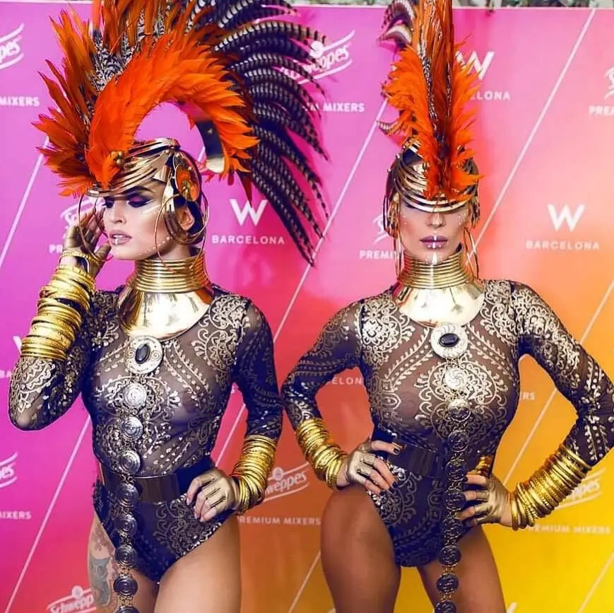 KDLUN African bib necklace womens statement metal geometric necklace Indian jewelry Boho 241011