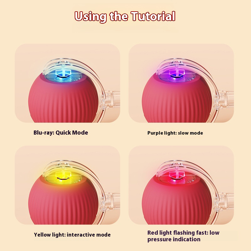 New Electric Cat Ball Toys Automatic Rolling Ball With Teaser Bird Cat Toys Pet Interactive Smart Sensor Rechargeable Cat Toys