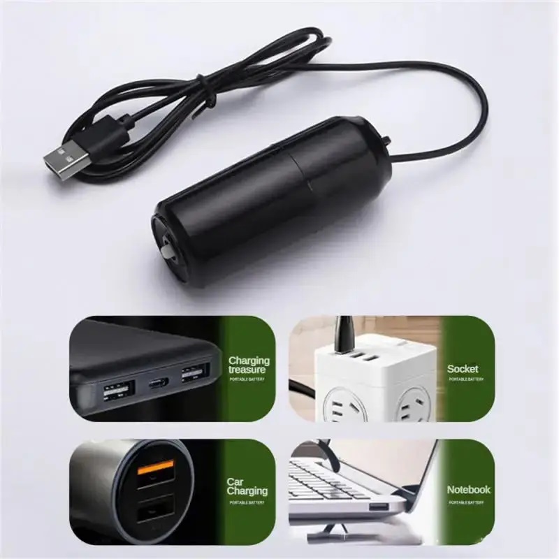 Aquarium Silent Oxygenator Small Oxygen Pump Portable Mini USB Charging Fish Tank Oxygen Pump Fish Farming Aquarium Supplies
