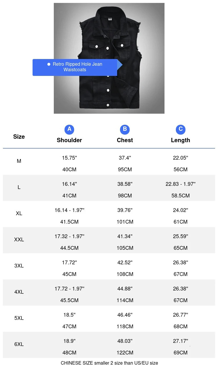 Maxulla Mens Denim Vest Sleeveless Jackets Cotton Retro Ripped Slim fit Distressed Jean Vests Fashion Hip Hop Vest Men Clothing 241011