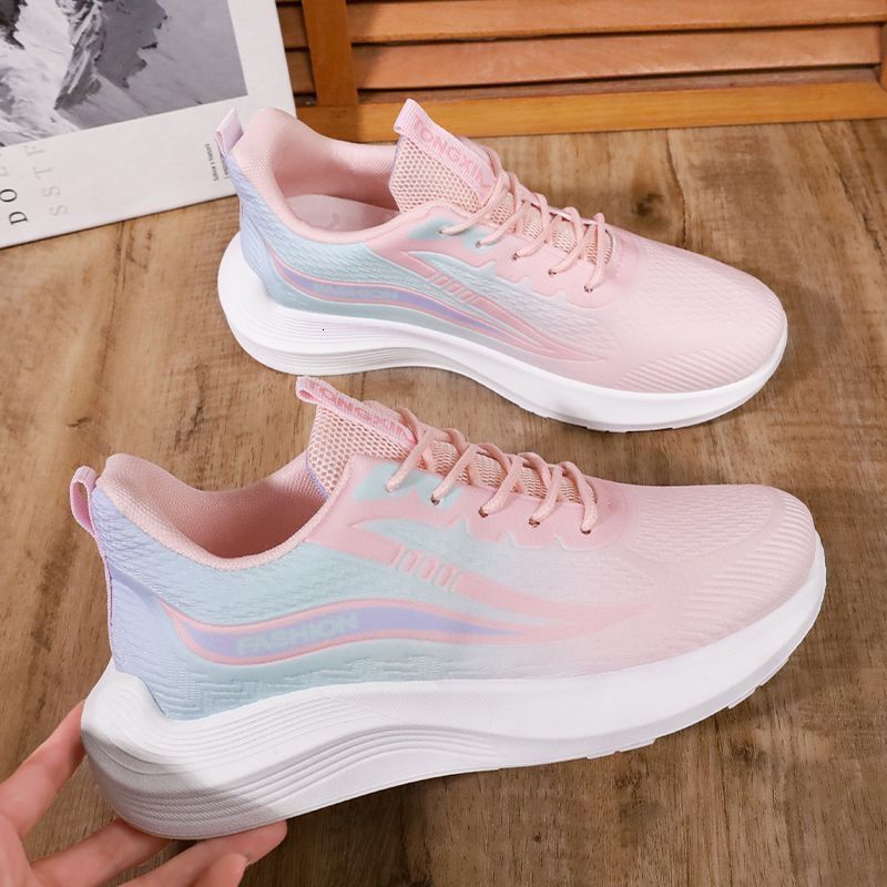 2024 new designer shoe brand autumn and winter new ultra light sports shoes breathable shock-absorbing soft sole lightweight running women's shoe