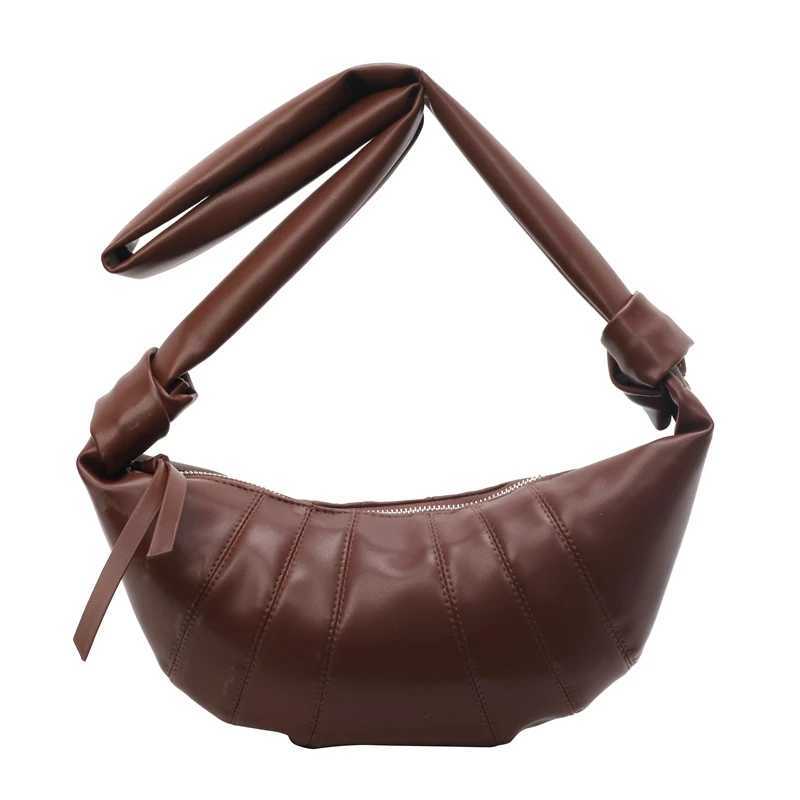 New Arrival Threaded Tramp Solid Pu Shoulder Zipper High Capacity Cross Body Hot Selg Personalized Womens Bag Bolsos De Se ora Z241012