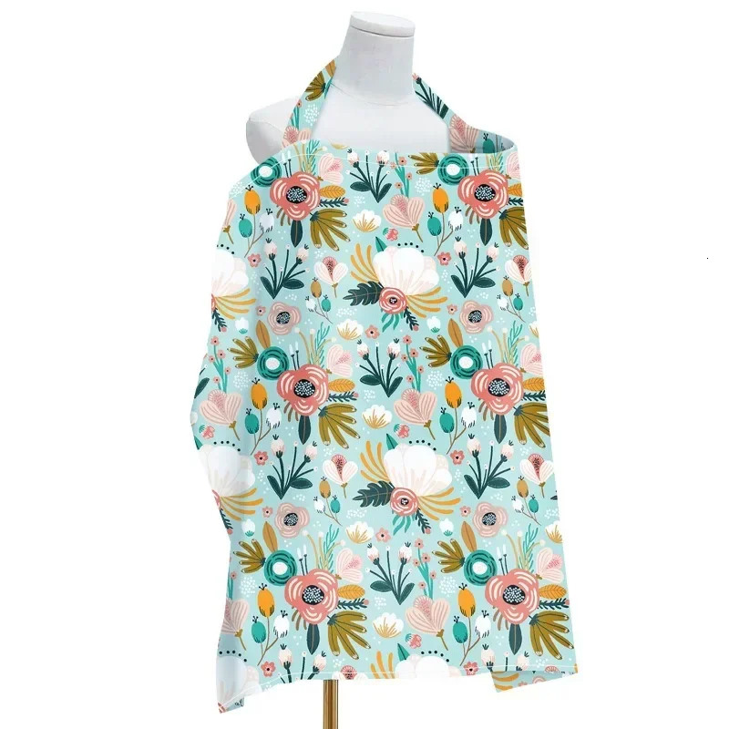 Breathable Breastfeeding Cover Baby Feeding Nursing Covers Adjustable Nursing Apron Outdoor Privacy Cover Mother Nursing Cloth 241008