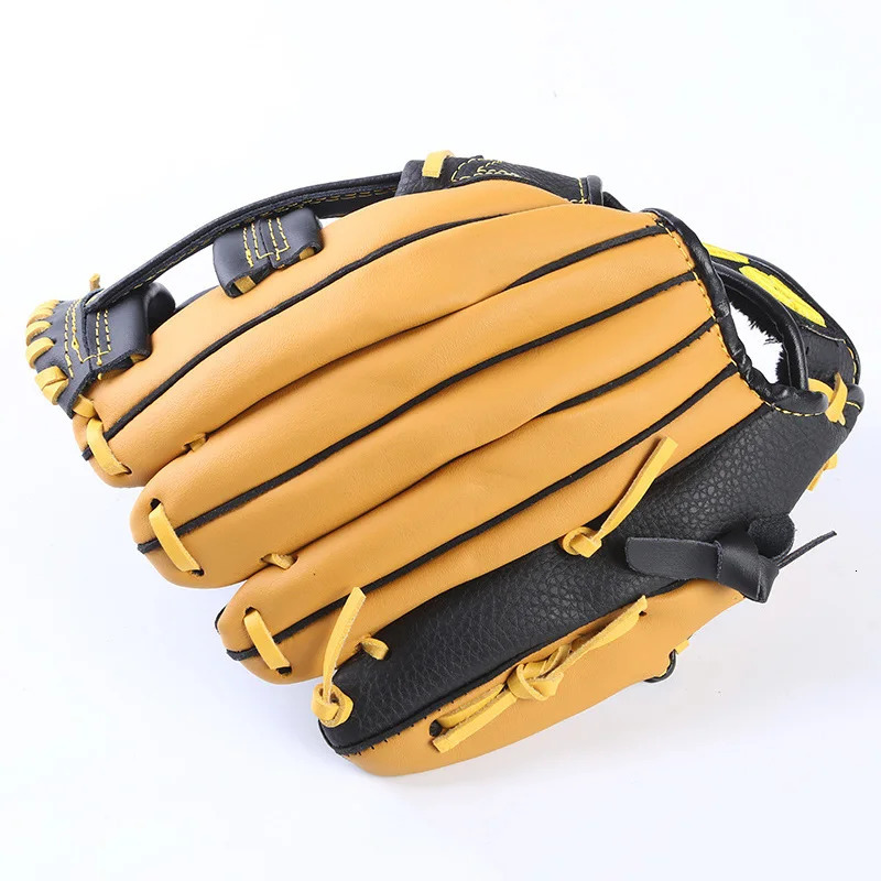 Two-Layer Cowhide Baseball Gloves Batting Gloves Youth and Childrens Pitching Gloves Left and Right Hand Softball Sports Gloves 241010