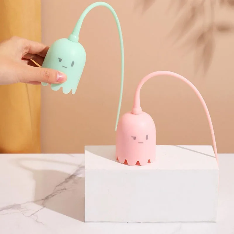 USB Electric Intelligent Rolling Ball Toy Cats Pet Silicone Automatic Rotate Mouse Tail Kitten Teaser Stick Interactive Cat Toys