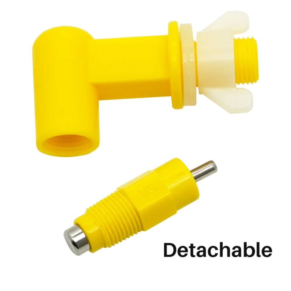 2/4/6pcs Automatic Chicken Waterer Needle Type Water Nozzle Leak-Proof Bird Feeder Poultry Waterer Farm Chicken Supplies