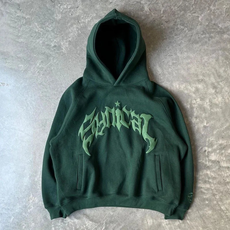 Xinyin hooded sweatshirt Harajuku mens long sleeved super large hooded sweatshirt casual retro Y2k top sweater hip-hop sportswear jacket 240930