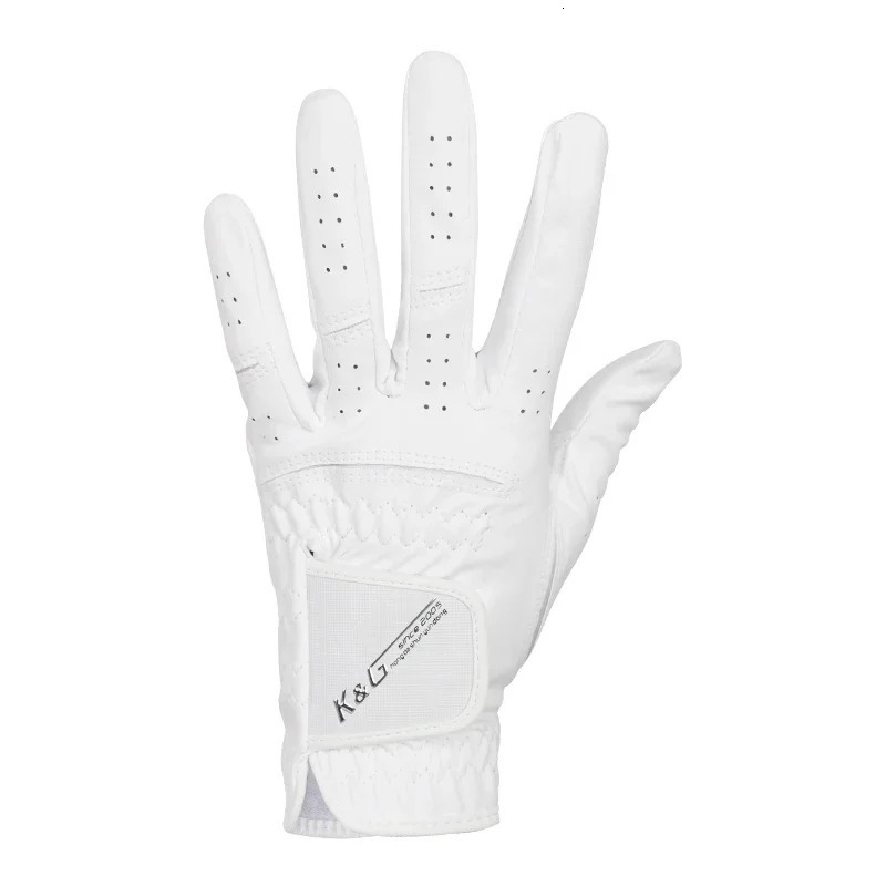 High quality golf gloves mens left hand soft white dark gray swinging training particles breathable nano cloth anti slip 241009