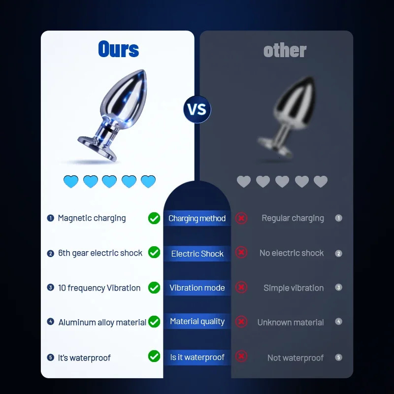 Electrical Shock Vibrator Womens Metal Anal Plug Wireless Remote Men Prostate Massager Adult Supplies Anal Masturbate Toys 241010