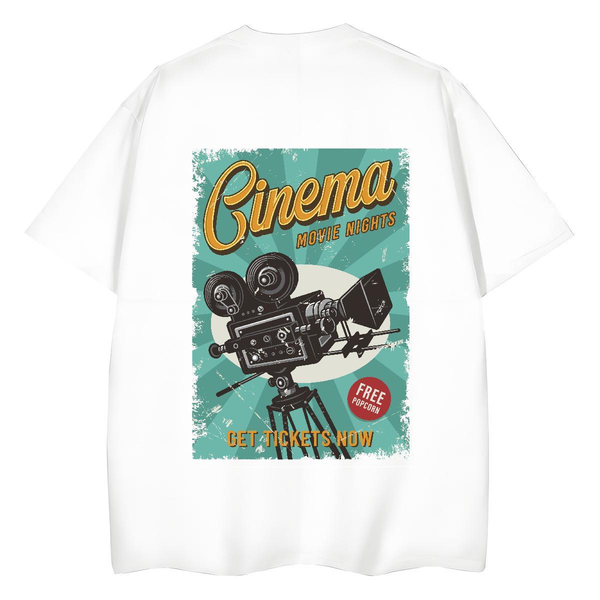 New Arrival T-Shirts for Women 230g Cotton Crew Neck High Street Hip Hop tool Womens Tshirts Unisex Skull Tops