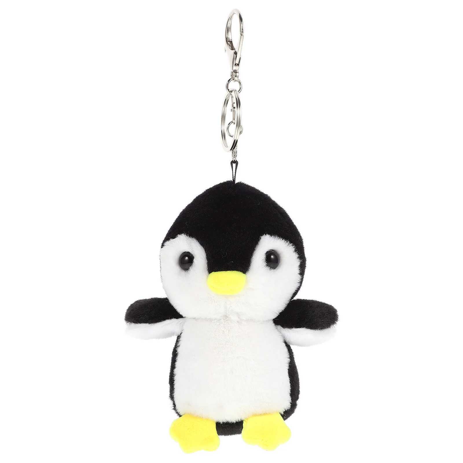 Mini Penguin Keychain Plush Penguin Cute Fillet Animal Small Fillet Penguin Pendant Keyring Wallet Y241014