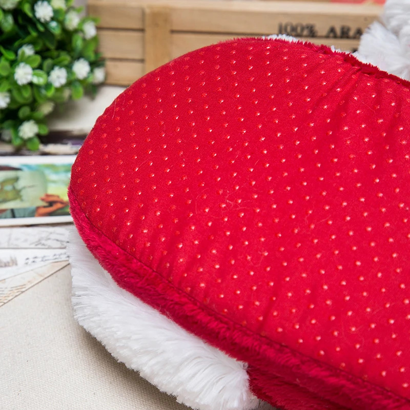 Home Slippers Winter Christmas Custom home shoes Fur Slippers Unisex Cute Funny Shoes Lovers Slippers Women Men Indoor Gift 241010