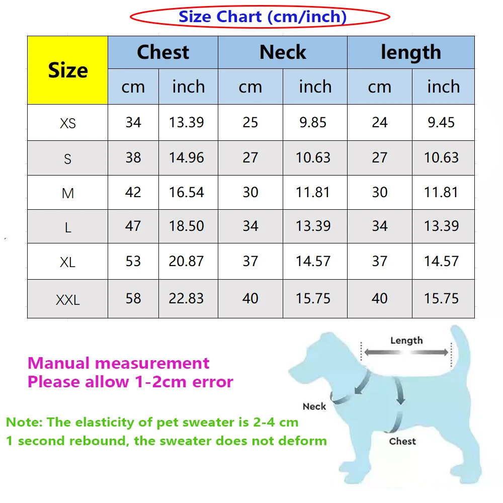 Autumn and Winter Fashion Warm Pet Sweater Dachshund Chihuahua Small Medium Dog Clothes 241010