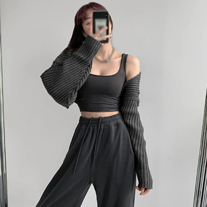 Womens Bolero Shrug Cardigan Knit Casual for Everyday Date Nights Parties Solid Color Long Sleeve 241009