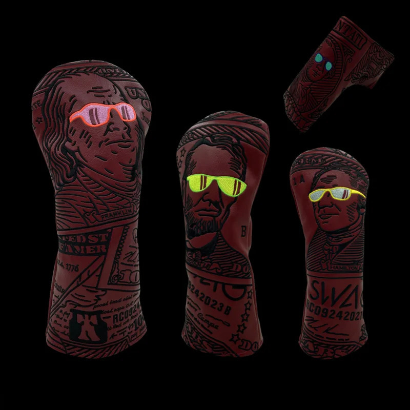 USD Golf Club #1 #3 #5 Wood Headcovers Driver Fairway Woods Cover PU Leather High Quality Putter Head Covers 241010