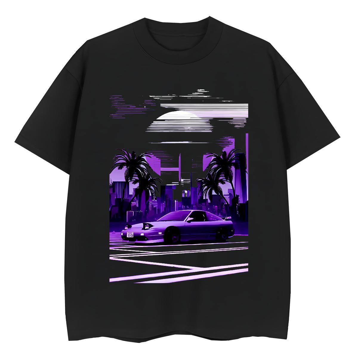 Fashion Casual Women T Shirts 230g Pure Cotton Round Neck Short Sleeve Sport beach Women Tshirts Loose fit Black Oversized Tops Tees