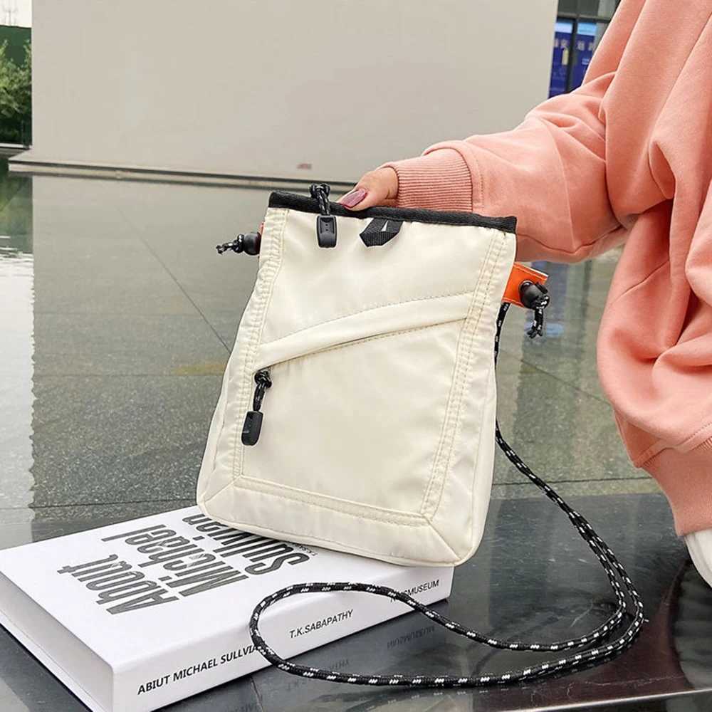 Fashion cross body bag unisex mini waterproof phone bag casual shoulder bag M241014