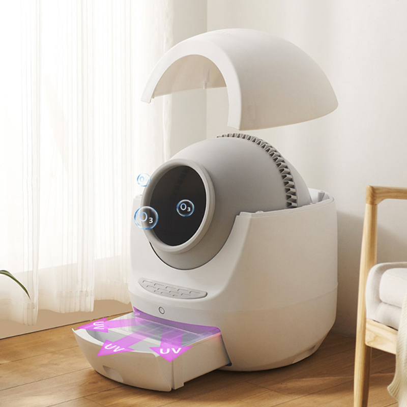 Intelligent Automatic Cat Litter Box with App, Large Pets Supplies, Self Cleaning Pet Toilet, High Quality, New, 2023
