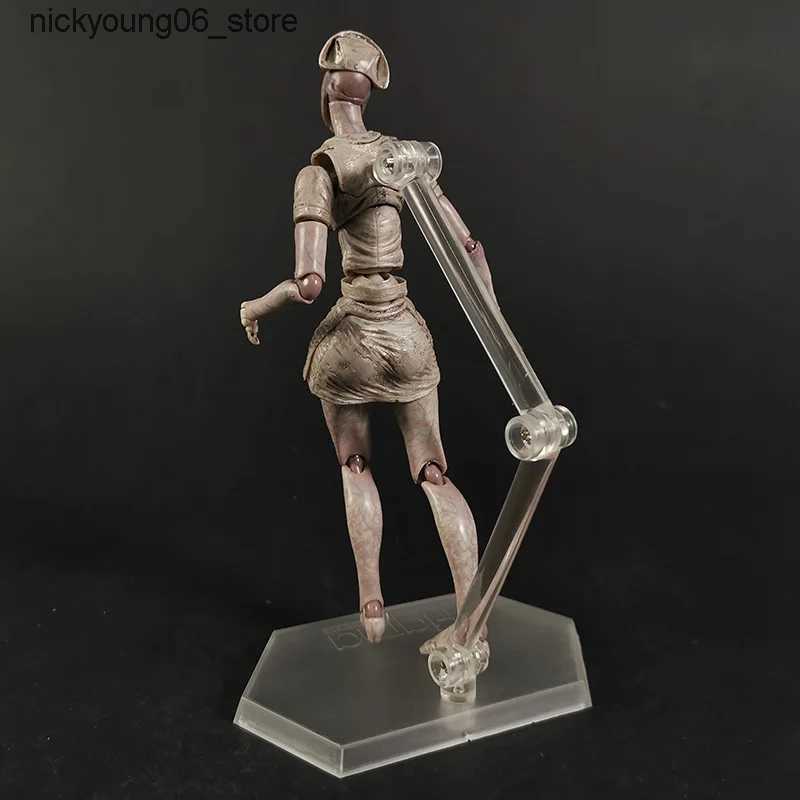 Action Toy Figures Figma SP055 Silent Hill Red Pyramd Thing / SP061 Bubble Head Nurse Figurine Collection Action Figure Model Toy Gift L240910