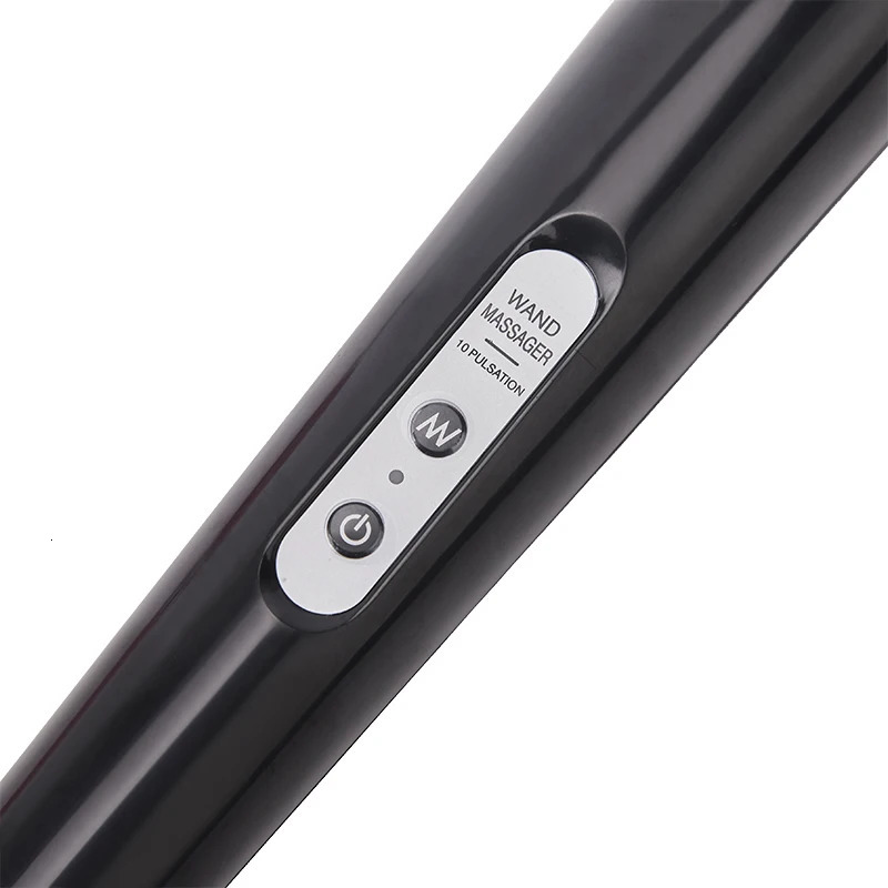 BLACKWOLF 10 Speeds Magic Wand Massager Big Magic Wand Massage Stick AV Vibrators Sexy Clit Sex Toys for Women European plug 241014
