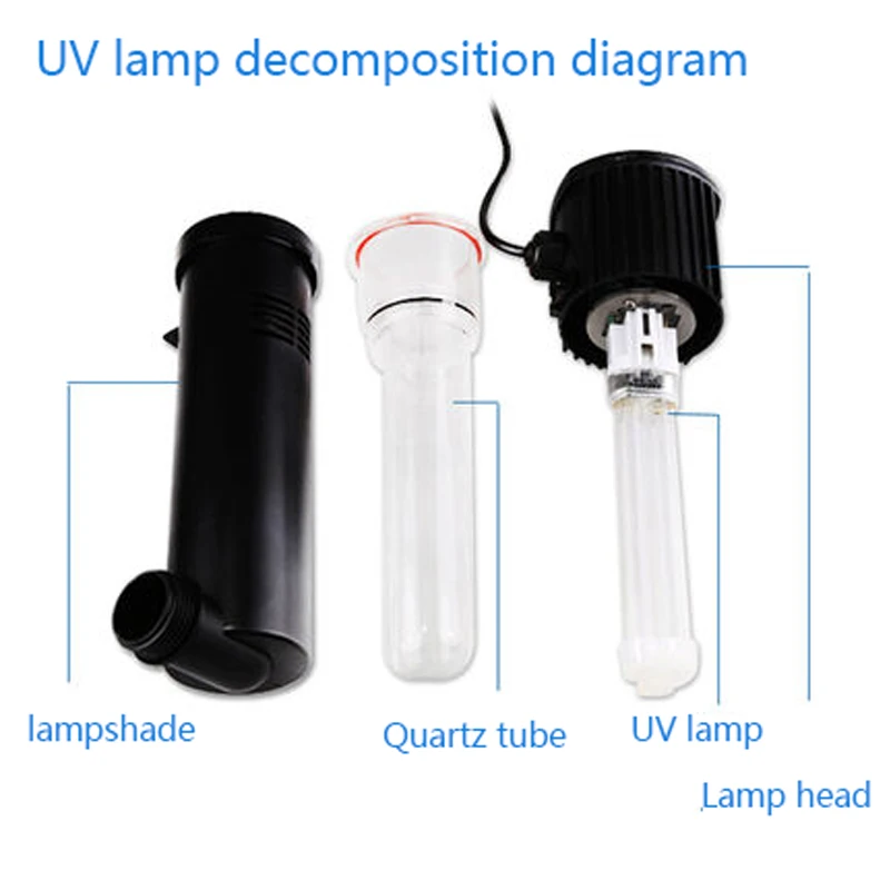 SUNSUN fish tank aquarium variable frequency water pump + UV lamp Frequency conversion water pump with UV submersible pump
