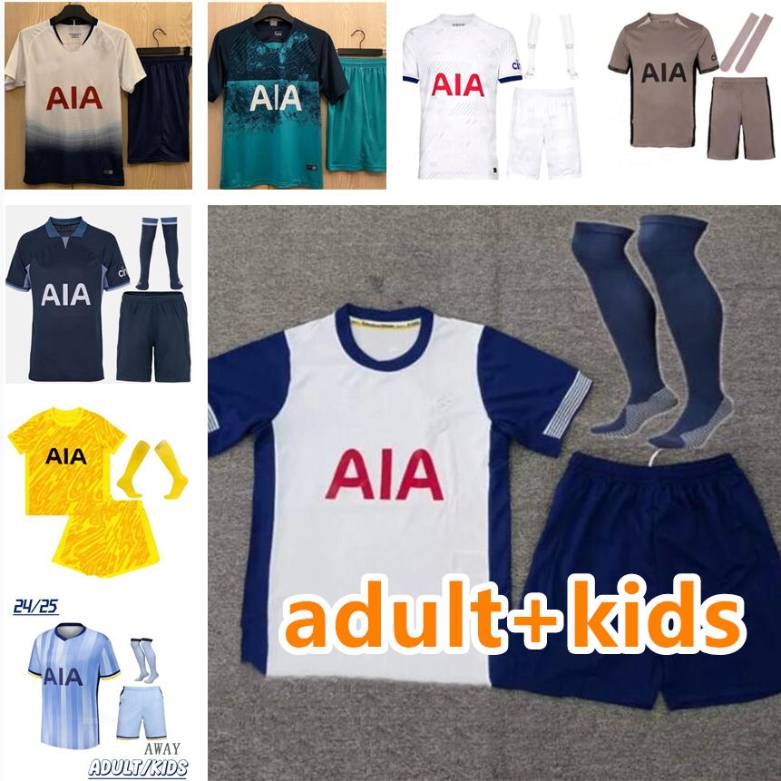 18 19 23 24 25 SON MADDISON Soccer Jersey 2024 2025 RICHARLISON Football shirt PERISIC LENGLET ROMERO KULUSEVSKI BENTANCUR RICHARLISON KANE VICARIO adult kids kit