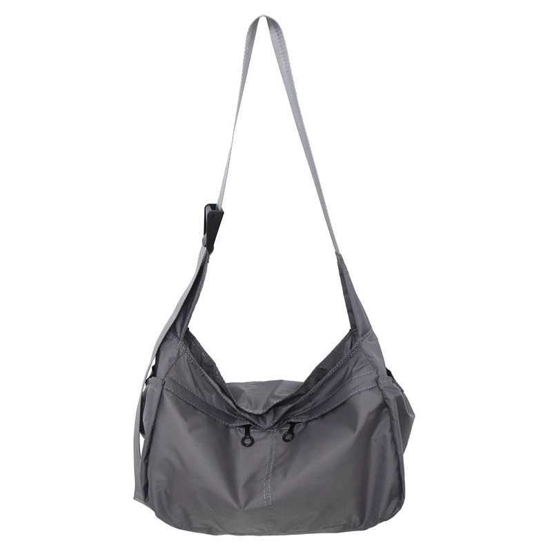 Nylon Zipper Cross Bag Womens Bag for Sale High Quality Versatile Solid Wallet Vintage High Capacity Bolsa Transversal M241014