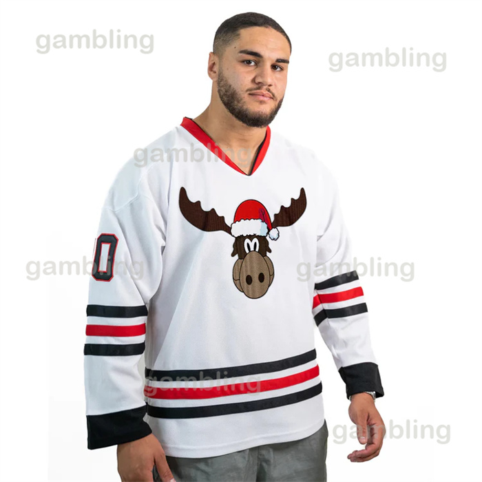 Customizable Christmas Vacation Hockey Jerseys for Men/ Women / Youth - Personalized with Any Name Number