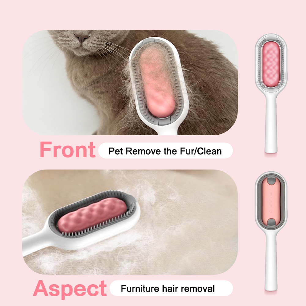 Pet Hair Brush Dog Cat Comb Hair Massages Removes Brush for Matted Curly Long Hair Pet Grooming Cleaning Beauty Accessories