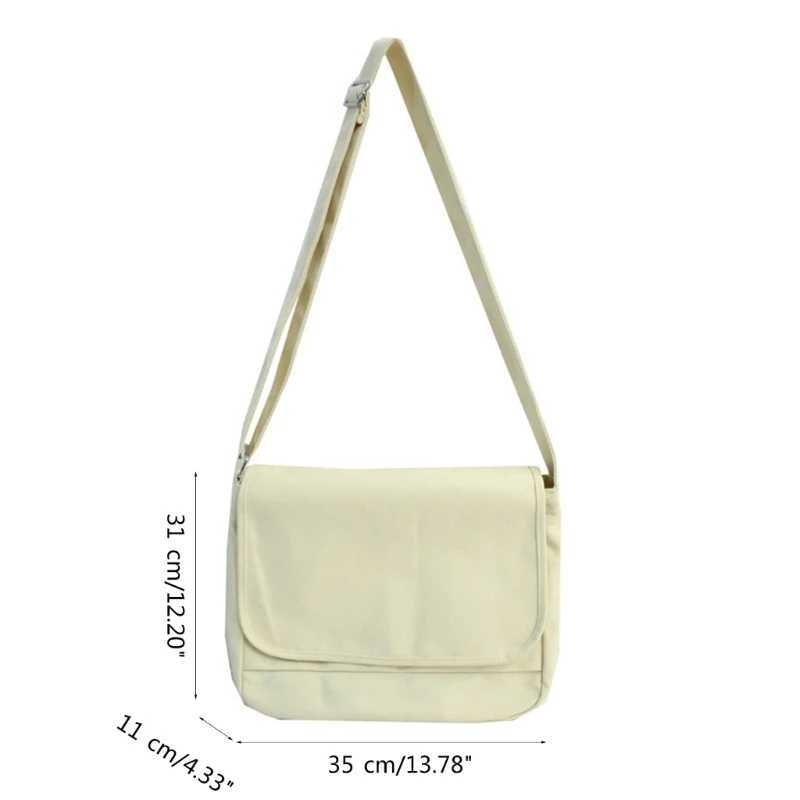Womens casual cross body bag black mens large capacity shoulder bag M241014