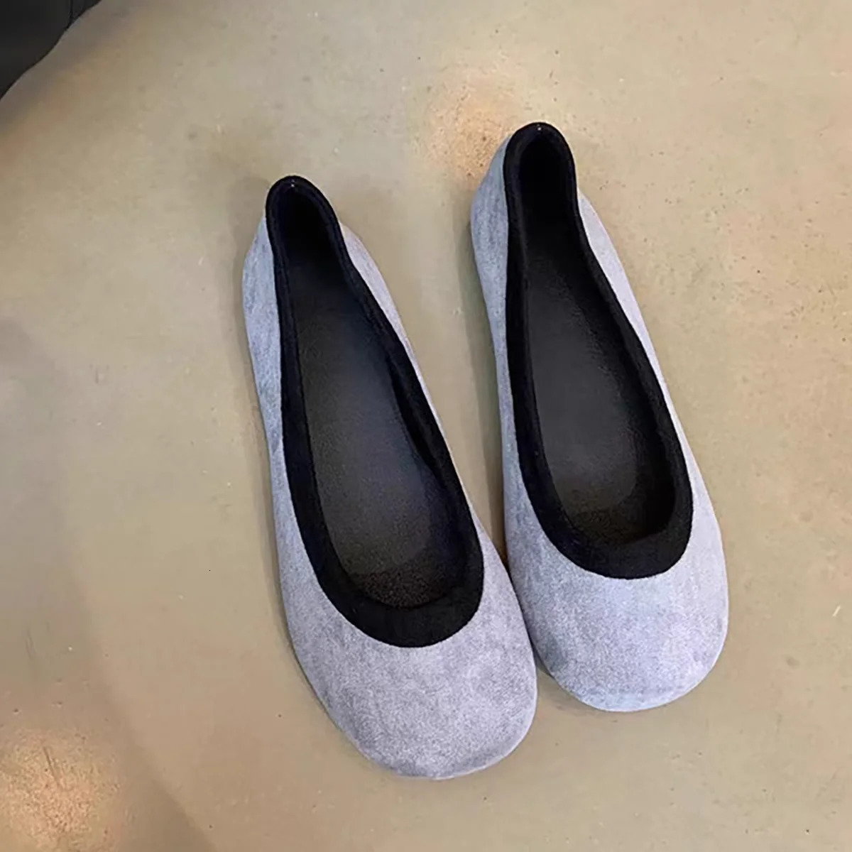 Autumn Women Flat Fashion Round Toe New Shallow Slip on Mary Jane Shoes Soft Sole Outdoor Dress Ballerinas Shoe atilla 241014