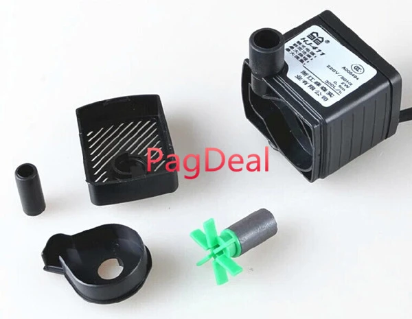 2W Sunsun Submersible Pump Fish Tank Pond Fountain Mini Adjustable Flow Water Pump HJ-111/211/311/411 For Freshwater Saltwater