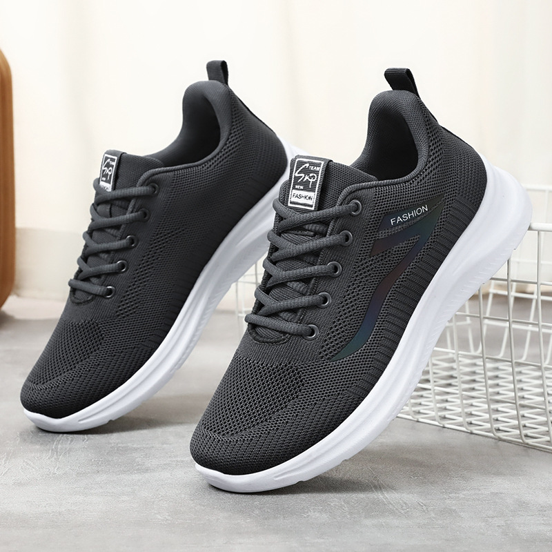Shoes Men's New Autumn Sneakers Breathable and Comfortable Single-shoe Running Shoes