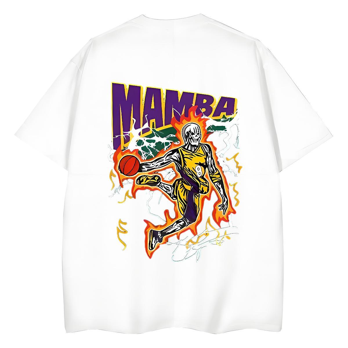 2024 Designer T shirt 230g Pure Cotton Short Sleeve O-Neck High Street Hip Hop skull Lady T shirt Popular Customized Polos