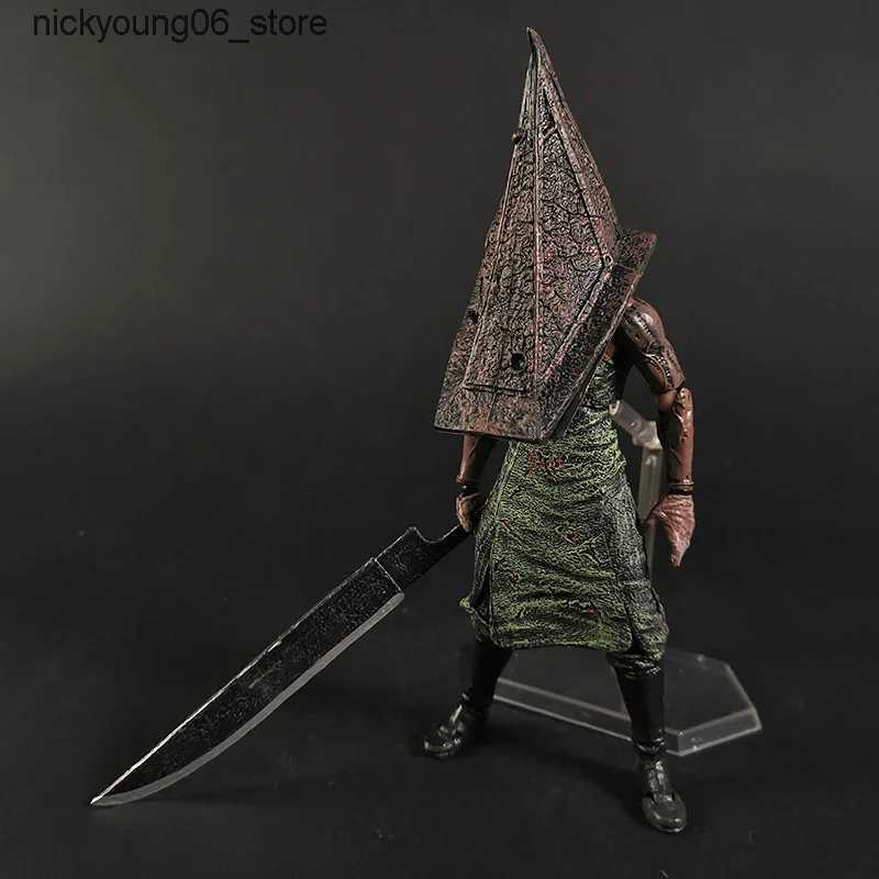 Action Toy Figures Figma SP055 Silent Hill Red Pyramd Thing / SP061 Bubble Head Nurse Figurine Collection Action Figure Model Toy Gift L240910