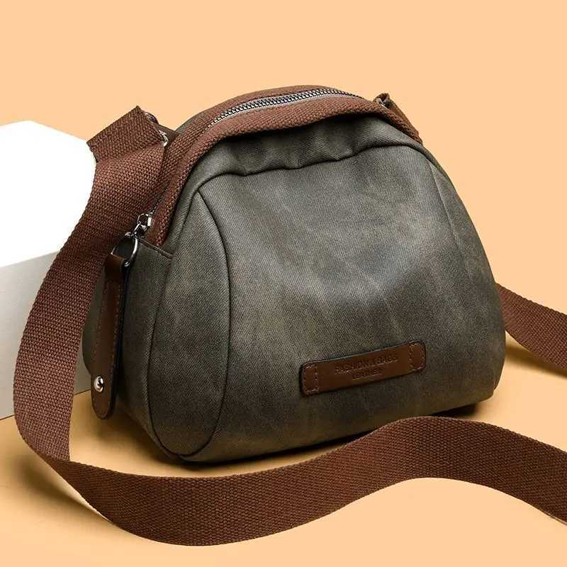 New small shoulder bag womens cross bag womens canvas full style womens Oxford cloth bag M241014