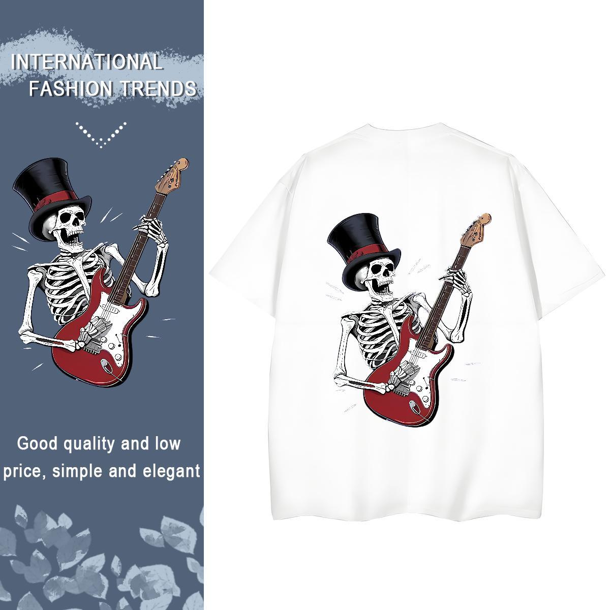 New T shirt 100% Cotton 230g O-Neck Short Sleeve Home Outdoor happy Tshirt for Man Woman High quality Custom Cartoon Tops Shirt