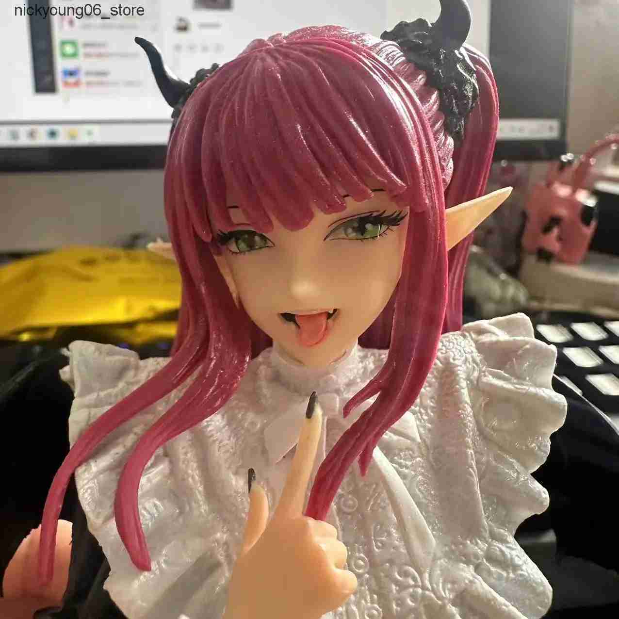 Action Toy Figures NSFW Japanese Anime Sexy Nude Girl Kitagawa Marin nami Pvc Action Figures Adults Hentai Collection Model Doll Toys Gift L240910