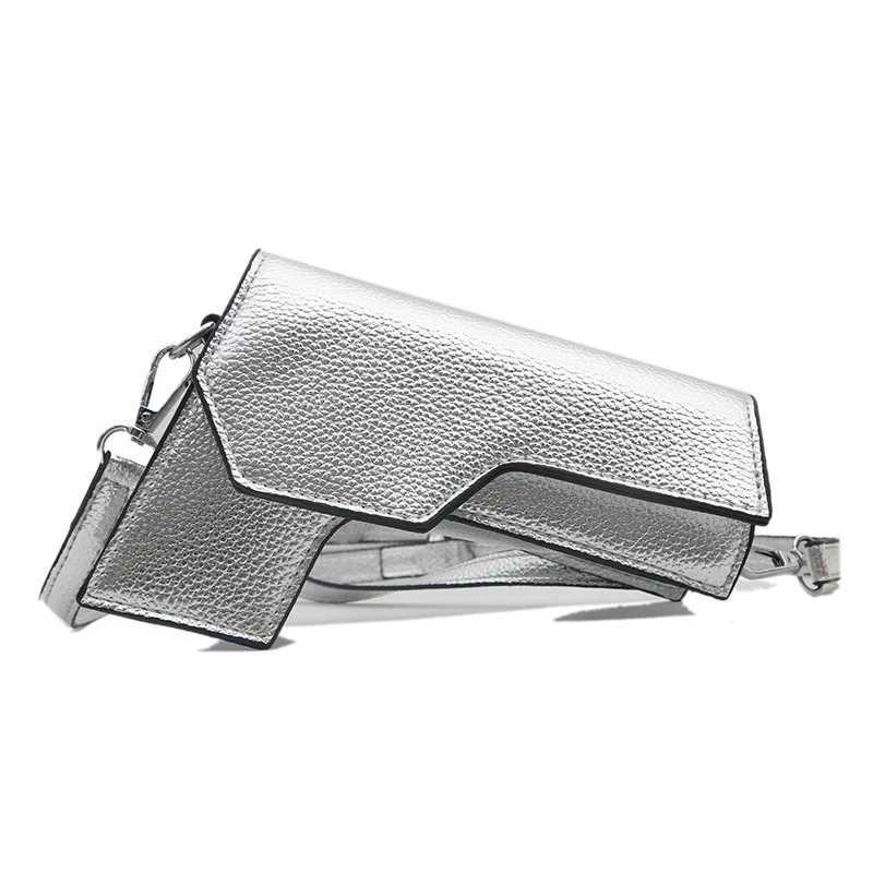 Niche new 3D gun shaped womens shoulder bag unique leather cross body bag high-quality mini wallet clutch for women M241014