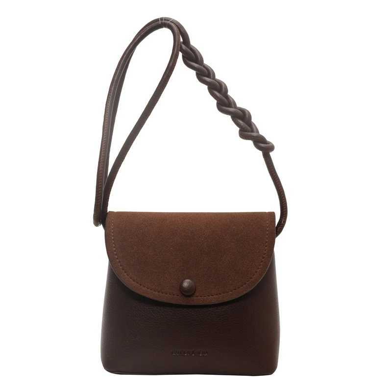 Pu Hass Womens Cross Body Bag New Portable Sewing Thread Womens Small Square Bag Hot Selling Bolsas Para Mujeres M241014