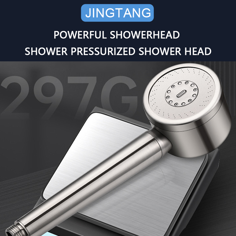 304 stainless steel pressurized shower head bathroom shower rain shower bar pressurized shower head bath faucet
