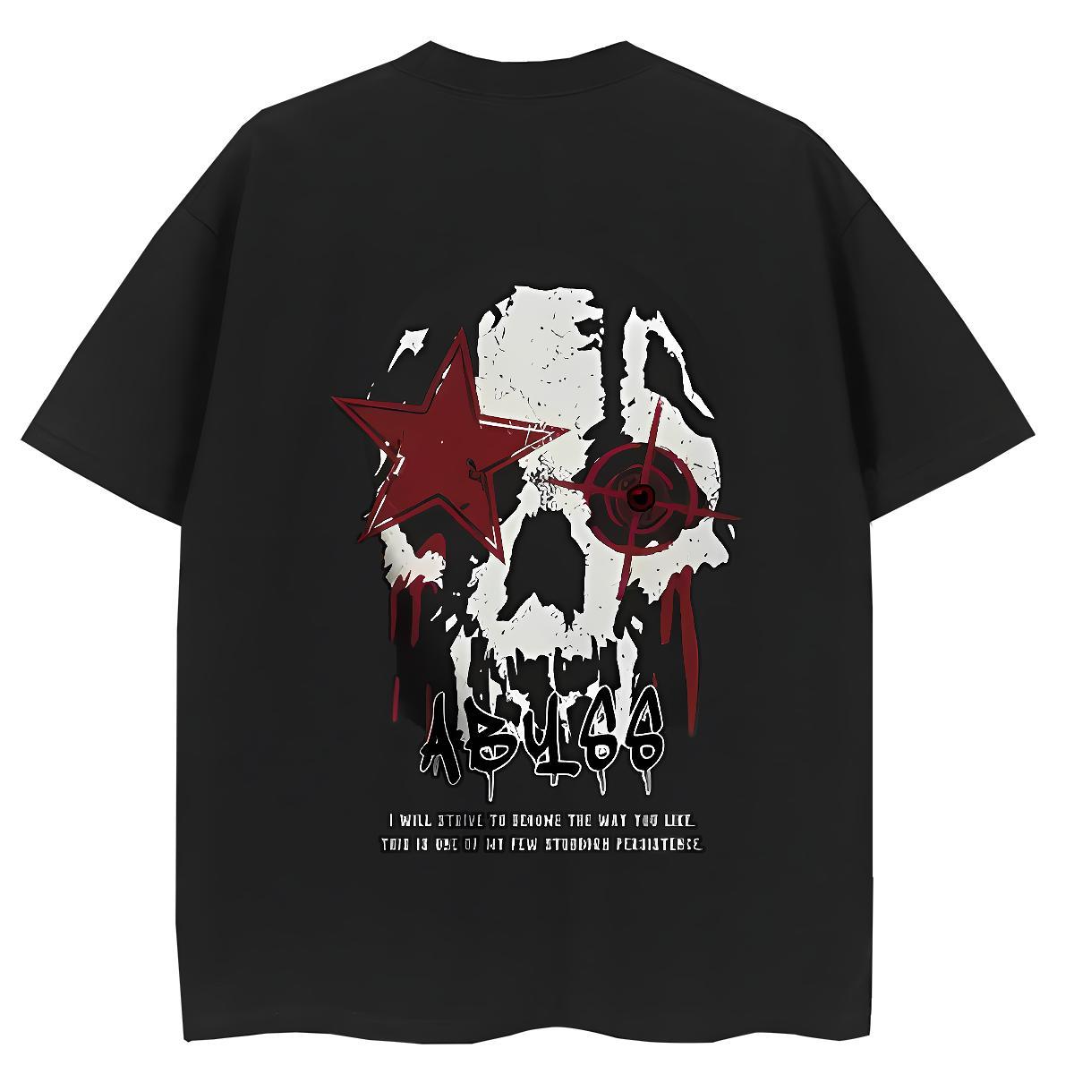 Fashion Casual T Shirts Women 100% Cotton 230g Breathable Hip Hop skull Couples T Shirts Designer Nice Custom Printed Top Tees