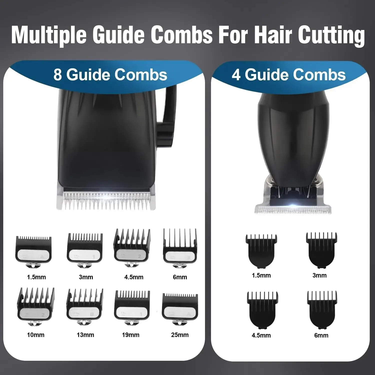 Professional Set Hair Cutting Machine Cordless Barber Clipper LED Display Beard Trimmer Men 241014i C260312
