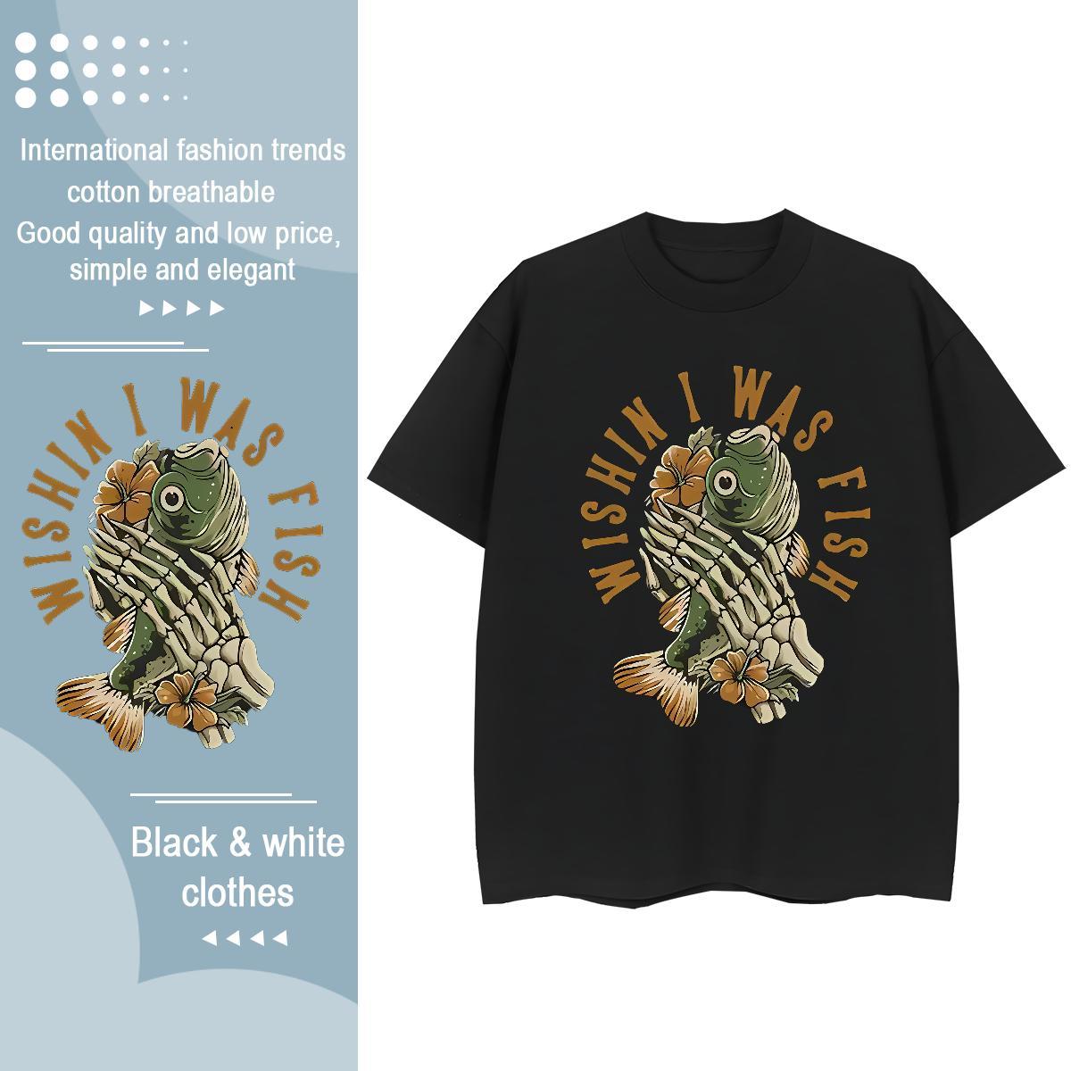 Stylist Woman T Shirts 230g Pure Cotton Breathable Crew Neck Daily Outfit halloween Lady T shirt Female Plus Size Custom Tops Tees