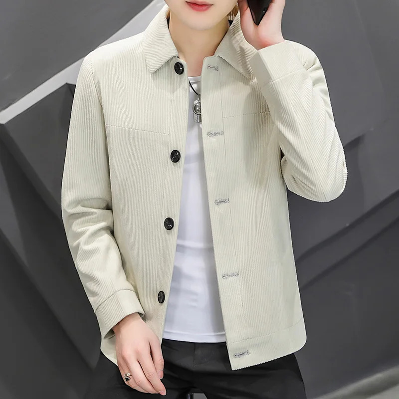 2024 High-quality Spring and Autumn Men Handsome Casual Jacket Korean Version of The Trend Fashion Mens Jacket 241011